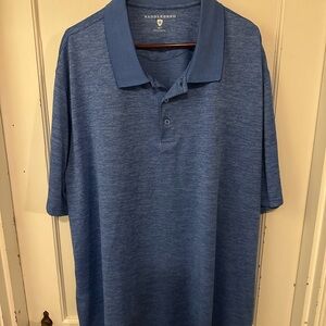 Saddlebred Men's Heather Blue Polo Shirt